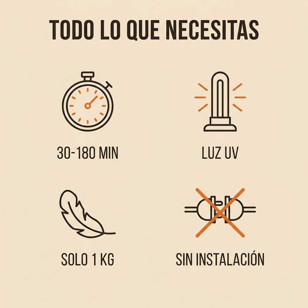 SecaFlash Pro — Secadora Portátil con Luz UV, Seca tu Ropa en Minutos