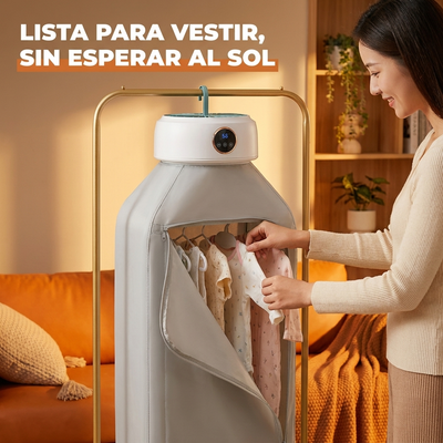 SecaFlash Pro — Secadora Portátil con Luz UV, Seca tu Ropa en Minutos